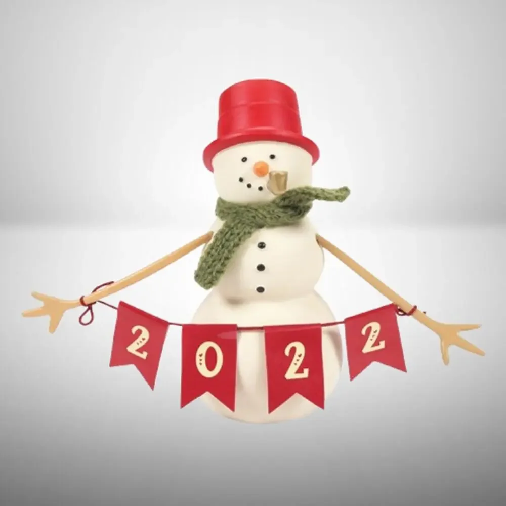 NEW Snowbabies 2022 Department 56 Snowman Porcelain Figurine 6009942TKT